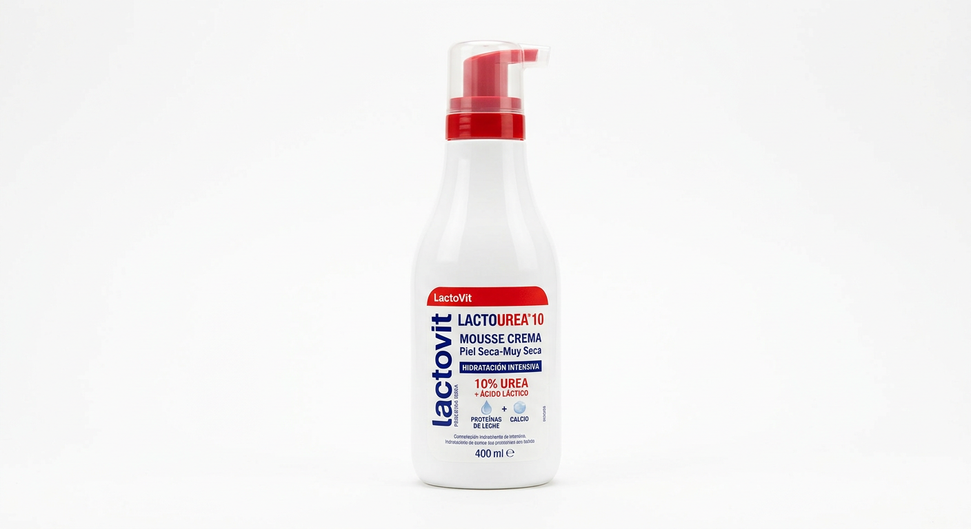 Lactovit Lactourea 10 Mousse Crema Piel Seca-Muy Seca 400 ml